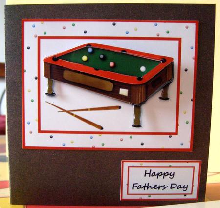 Pool Table Topper by Margaret McCartney