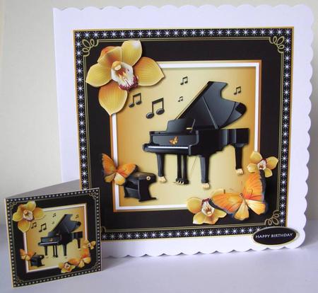 For Music Lovers Piano Mini Kit by Margaret McCartney