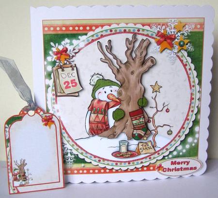 8x8 for Santa Mini Kit by Margaret McCartney