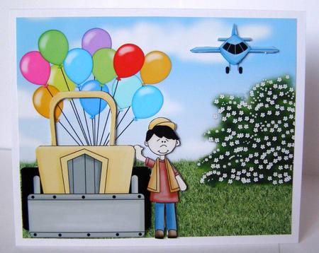 Im a Bit Lost Birthday Quick Card Front by Margaret McCartney