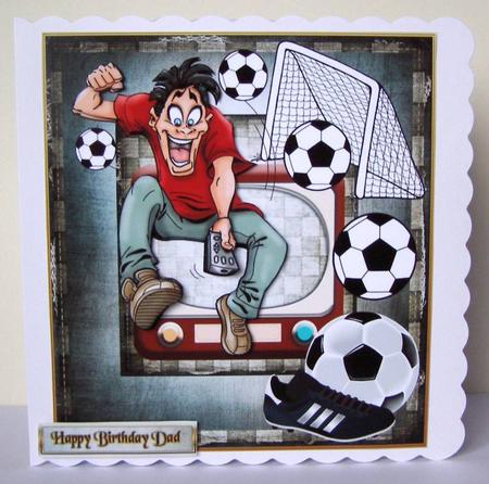 Exciting Soccer Game by Margaret McCartney