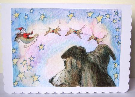 Sleigh Flight on Christmas Eve by Margaret McCartney