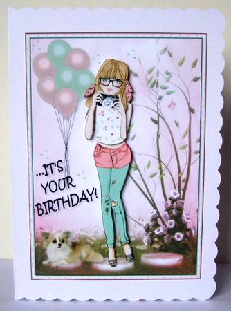 It's Your Birthday! Camera Girl by Margaret McCartney