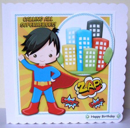 Flying Super Hero 8x8 Mini Kit by Margaret McCartney