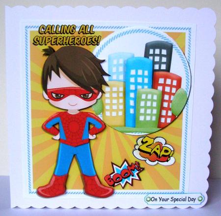 Masked Super Hero 8x8 Mini Kit by Margaret McCartney