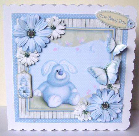 Blue Snuggles by Margaret McCartney
