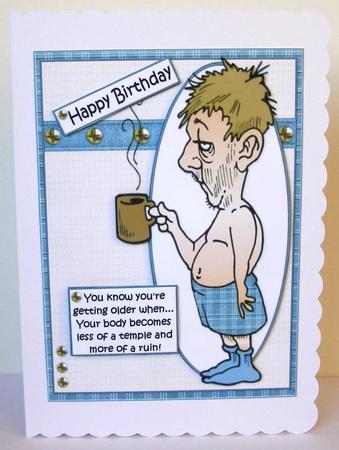 Bert's Body is a Ruin Quick Card by Margaret McCartney