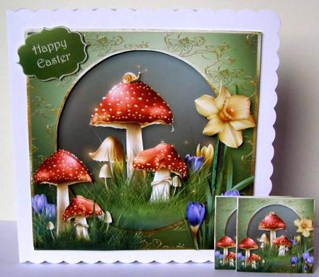 Spring Shrooms by Margaret McCartney