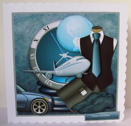 Male Card Man of the World Mini Kit by Margaret McCartney