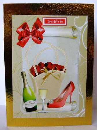 Rose Petals for a Lady, A4 Topper by Margaret McCartney