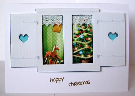 Looking Through My Window to a Warm Christmas 2 by Margaret McCartney