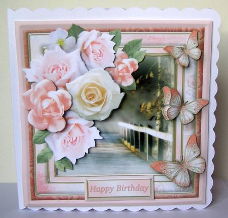 The Road Home - Layered Frame Card Mini Kit by Margaret McCartney