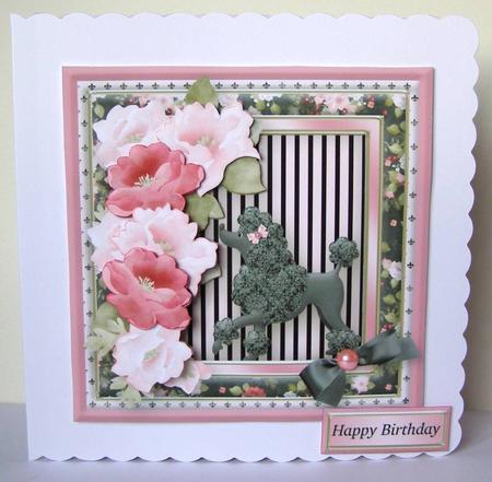 Posh Pooch - Layered Frame Card Mini Kit by Margaret McCartney