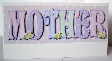 Mother Dl Quick Card Front by Margaret McCartney