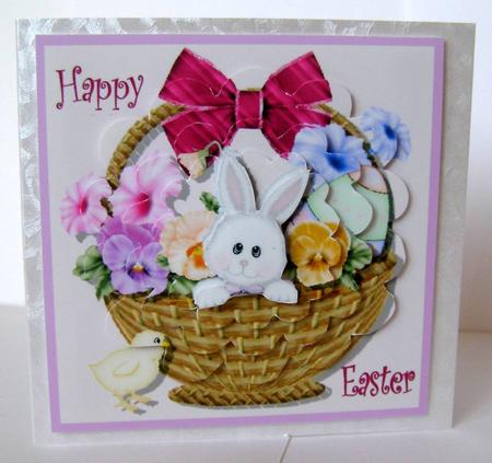 Easter Basket + Scallop Circle Pyramid by Margaret McCartney