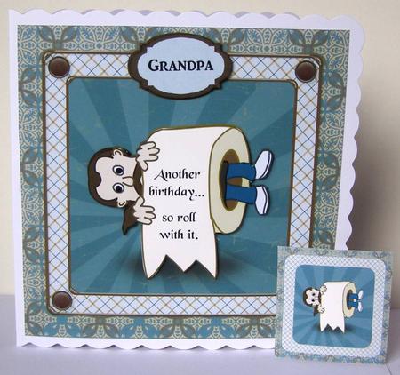 Another Birthday - roll with It (toilet Paper) by Margaret McCartney