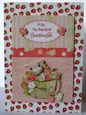 Strawberry Background by Margaret McCartney
