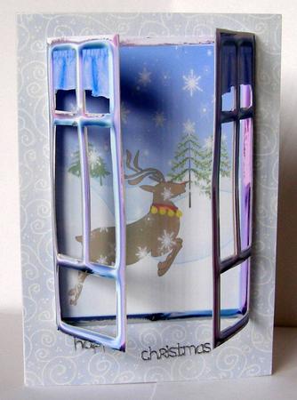 Rudolph Window by Margaret McCartney