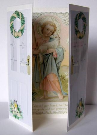 Beautiful Religious Gatefold by Margaret McCartney