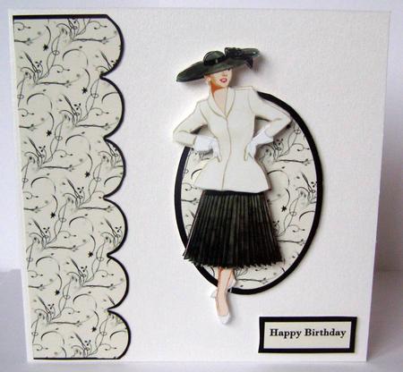 Cream Elegant Lady by Margaret McCartney