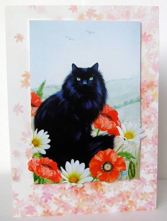 Oriental Inspired Backing Paper by Margaret McCartney