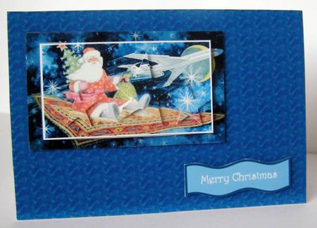 Flying Santa by Margaret McCartney