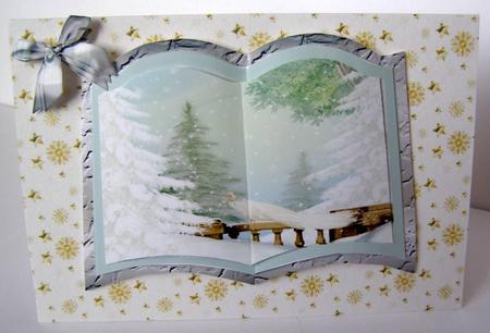 Magical Winter Scene by Margaret McCartney