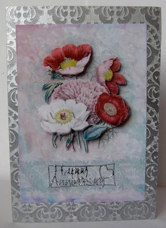 Vintage Floral 68 by Margaret McCartney