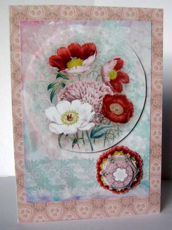 Vintage Floral 68.1 by Margaret McCartney