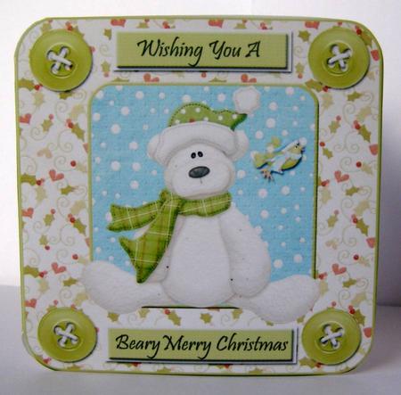 Wishing You a Beary Merry Christmas by Margaret McCartney