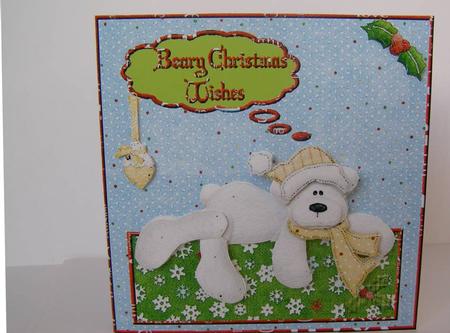 Beary Wishes with Decoupage by Margaret McCartney