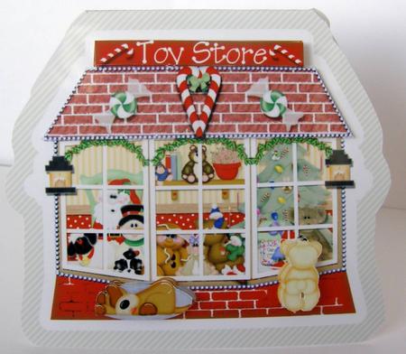 Christmas Toy Store by Margaret McCartney