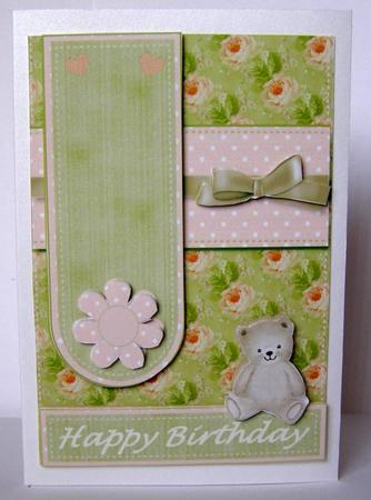 Vintage Rose & Teddy by Margaret McCartney