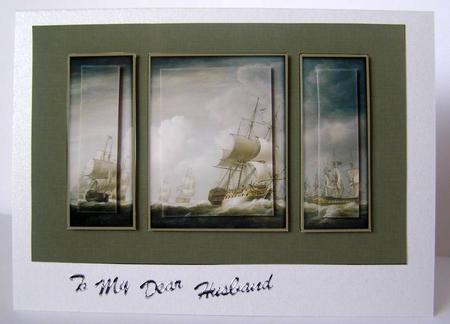 Vintage Sailing Ships by Margaret McCartney