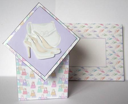Pastel Fashion Stubby Diamond Card Kit by Margaret McCartney