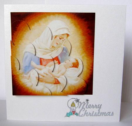 The Meaning of Christmas Shell Stacker by Margaret McCartney