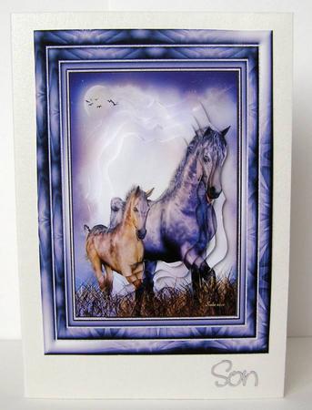 Bracket Shaped Horses by Margaret McCartney