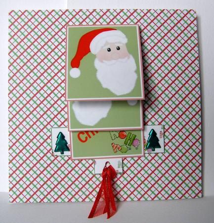 Ho Ho Ho Santa Waterfall by Margaret McCartney