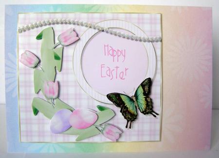An Easter Blessing Card Topper by Margaret McCartney