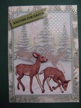 Waiting for Santa by Margaret Mountstephens
