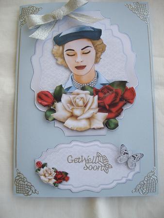 Lace & Roses Toppers & Text Plates #2 by Margaret Mullan