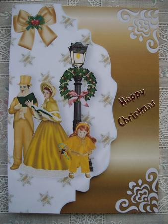 Carol Singers , A4 by Margaret Mullan