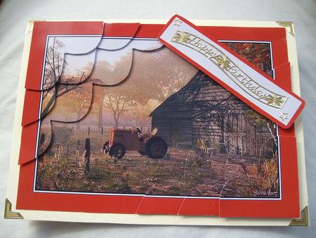 Memories Scalloped Corner Stacker by Margaret Mullan