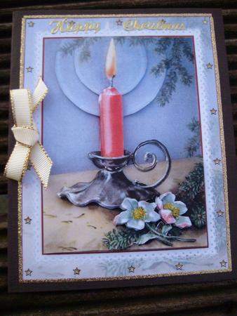 Christmas Candle by Margaret Mullan