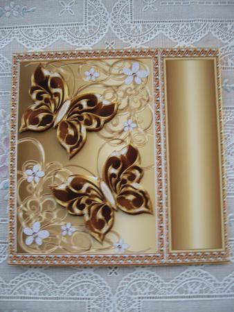 Happy Together Large Topper with Butterflies 3 by Margaret Mullan