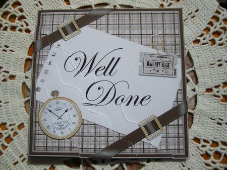 Tartan Well Done Wavy Corner by Margaret Mullan