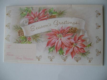 Poinsettia Money Wallet by Margaret Mullan