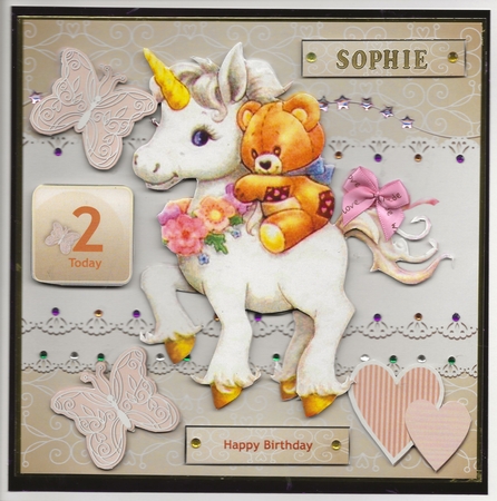 Baby Birthday 1,2,3 _ 6 by Margaret Prior