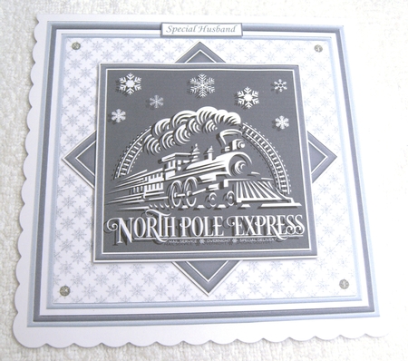 CHRISTMAS QUICK LAYER CARDS Monotone Scenes Bumper Kit by Margaret Scott