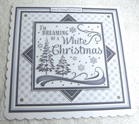 CHRISTMAS QUICK LAYER CARDS Monotone Scenes Bumper Kit 3 by Margaret Scott